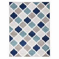 Modalfo - Alfombra Florida Turquesa 200 X 290 Cm