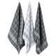 thumbnail image 1 of Juego de cocina DII Waffle Weave, 100% algodón, gris, 8 piezas, 1 of 9