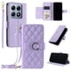 thumbnail image 5 of Funda tipo billetera FOXDOCK para Xiaomi 14T – Tapa abatible con correa para mujer, 5 of 5