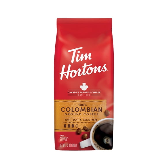 Café molido Tim Hortons Colombian tostado medio-oscuro 340 g