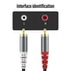 thumbnail image 5 of Cable de audio HieBee RCA a 3,5 mm AUX 1,5 m/4,9 pies para teléfonos inteligentes, 5 of 6