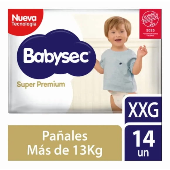 Panal Super Premium Xxg 14Un Babysec