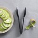 thumbnail image 4 of Pinzas de Utilidad New Star Foodservice 15 cm Negro Paquete de 12, 4 of 9