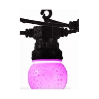 Genérico - Guirnalda Led Rgb Exterior 10 Luces 10M Wifi Y App Luces Blancas