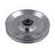 thumbnail image 1 of Cojinete Polea Rueda Cable Gimnasio Equipo De Fitness Pieza Universal 110mm Plata, 1 of 5