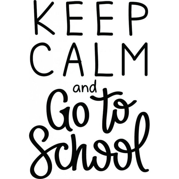 Decomural Keep Calm School WS-46414
