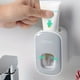 thumbnail image 2 of Make Brushing Fun and Easy with our Automatic Toothpaste Dispenser and Toothbrush Holder Rack Set - Wall Mounted, Perfect for Kids and Loved by Children!, 2 of 5