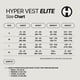 thumbnail image 5 of Chaleco con peso HYPERWEAR HyperVest ELITE 20 lb negro, 5 of 9