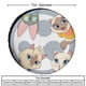 thumbnail image 2 of Sagwa, la gata siamesa china Funda para neumático de repuesto de tela Oxford - Tela Oxford 82CM, 2 of 6