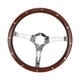 thumbnail image 4 of Accesorios Para Volante Con Veta De Madera, Fáciles De Instalar, Con Agarre De Madera Remachado., 4 of 5