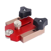 Magideal - Jig Accs Reparación Ajustable Acero Durable De Mesa Enrutador Herramientas De Fijación Para Banco De Carpintería Posicionamiento De Banco De