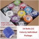 thumbnail image 2 of Envoltura autoadhesiva Bandage WeTop de 2 cm x 4,5 m, paquete de 24 unidades, arcoíris, 2 of 7
