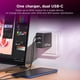 thumbnail image 4 of Cargador USB Lenovo 65W GaN de doble USB‑C plegable, 4 of 9