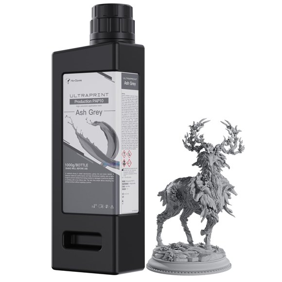 Resina para impresora 3D Heygears PAP10 1 kg gris ceniza