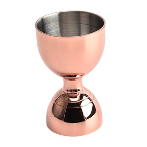 Magideal - Jigger De Cóctel, Herramienta De Medición, Accesorios De Bar, Taza Medidora De 8,7 Cm De Altura, Jigger De Acero Inoxidable Para Restaurante Y Hogar. Oro