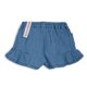 thumbnail image 2 of Short Bebé Niña Bolsillos Cintura Elasticada Azul Pillin, 2 of 3