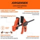 thumbnail image 2 of Abrazaderas de barra Jorgensen de 6" 4 unidades, uso ligero, 150 lb, 2 of 9