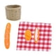 thumbnail image 5 of Accesorios De Fotografía A Escala 1/12, Manualidades, Escena De Vida, Mini Casa De Muñecas, Pan De Picnic Al Aire Libre, 5 of 5