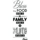 thumbnail image 1 of Decomural Bless The Food Religious WS-46112, 1 of 2