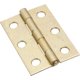 thumbnail image 1 of National Hardware N146-290 V518, bisagras de latón no extraíbles, paquete de 2, 1 of 1