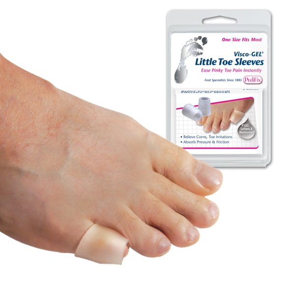 Mangas para dedo pequeño Pedifix Visco‑Gel (4 unidades)
