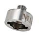 thumbnail image 3 of x Adaptador de bloqueo Rosca M14 Fácil instalación Adaptador de amoladora de acero al carbono Bloqueo de amoladora para almohadillas de pulido, 3 of 5