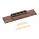 thumbnail image 2 of Rosewood Ukulele Bridge Set Bone And Nut Saddle Point Para Accesorio De Ukelele, 2 of 3