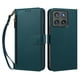thumbnail image 1 of Funda Tipo Billetera para Motorola Moto Edge 2026 con Soporte y Bolsillo con Cierre Verde, 1 of 1