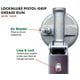 thumbnail image 5 of Empuñadura de pistola Grease Gun LockNLube de alta resistencia con manguera de 20 ml, 5 of 7
