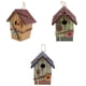 thumbnail image 1 of 3Pcs Country Cottages Wood Bird House Hanging Birdhouses Condo Jardín Decoración, 1 of 6