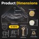 thumbnail image 2 of Kit de Engranaje de Dirección TUELETFU para John Deere D125‑D170, 2 of 7