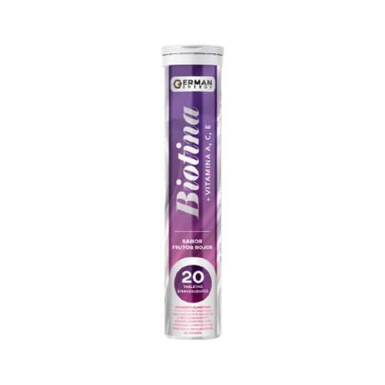 Suplemento Biotina + Vitaminas A; C; E 20 Un German energy