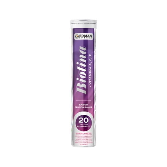 Suplemento Biotina + vitaminas a; c; e, 20 Un