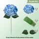 thumbnail image 2 of 10 piezas de hortensias artificiales, ramo de boda de hortensias falsas de seda, flores decorativas, 2 of 5