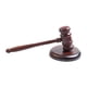 thumbnail image 1 of Accesorio De Disfraz De Juguete De Martillo De Madera De Utilería De Madera Para Tribunal De Subasta De Juez Con Bloque, 1 of 5