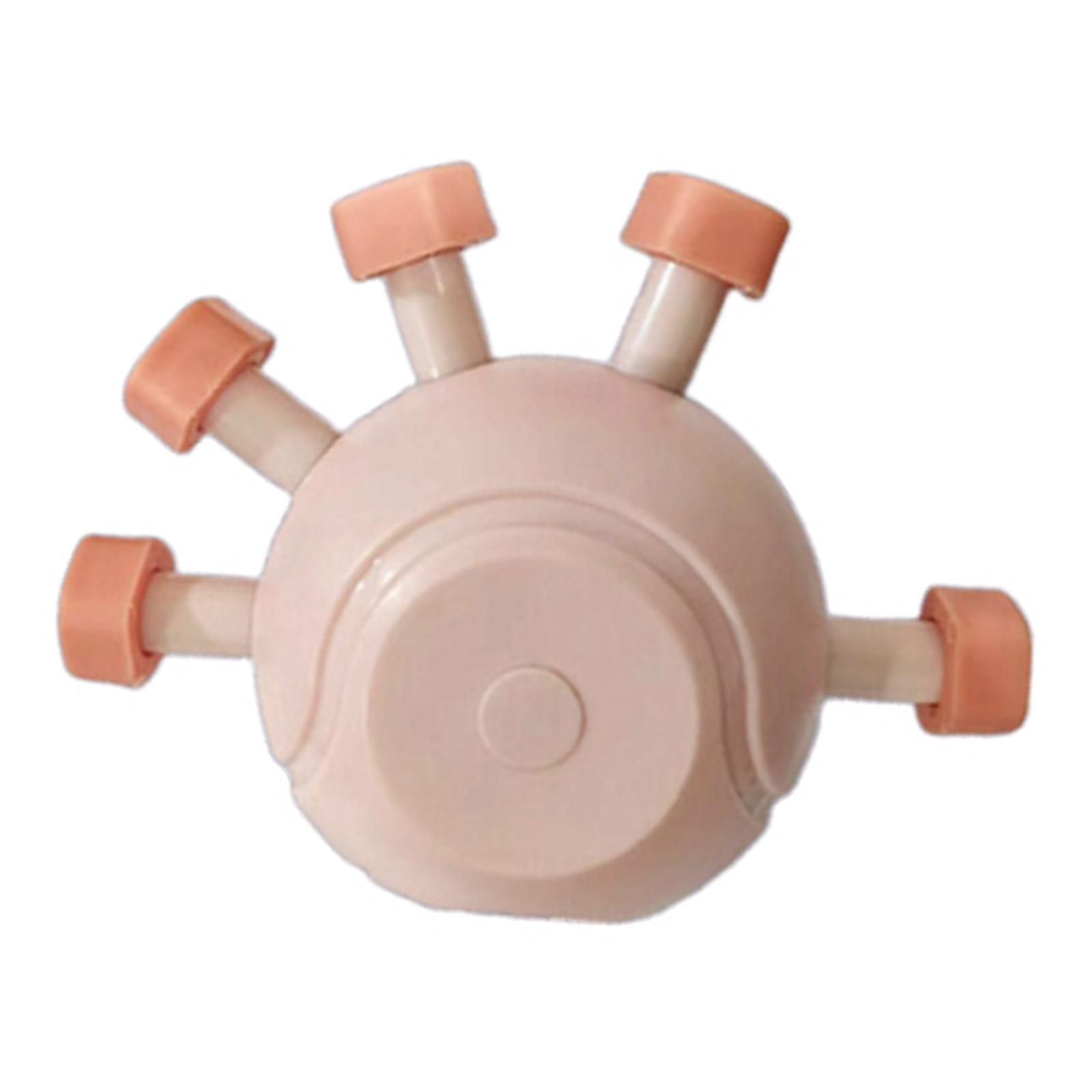 Ioensy - Fortalecedor De Agarre De Mano, Estirador De Dedos Para Personas Mayores, Ejercicio De Guitarra, Músico, Rosa