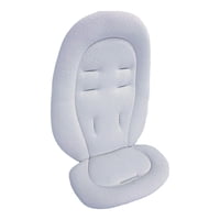 Magideal - Cojín De Silla Bebé Reversible Universal Inserto Acogedor Transpirable Antigolpes Impermeable Algodón Apto Para Paseo Silla Coche 34Cmx34Cmx Gris