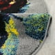 thumbnail image 3 of Alfombra Redonda Florida Gris 160 x 160 cm, 3 of 3