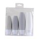 thumbnail image 2 of Botellas De Viaje De Silicona Recargables Para Acondicionador, Loción, Jabón, Hombres, Mujeres, 2x 60ml, 2x 90ml, 2 of 5