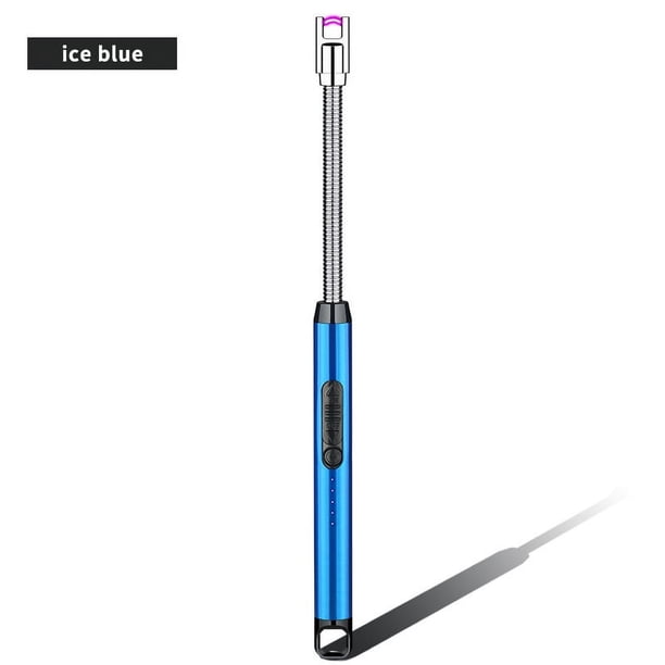 1pc Pulse Lighter With Rechargeable USB, 360° Electric Arc BBQ Lighter USB Windproof Lighter For Kitchen Outdoor Camping Picnic Dinner Gas Stove Igniter BBQ, Lighter With Double Switch, Anti-Touch, Wi