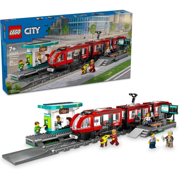 LEGO City Tranvía Estación Set 60423 811 piezas