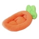 thumbnail image 3 of Cama Nido Para Perros Con Diseño De Zanahoria, Cómoda, Suave, Con Funda Extraíble Y Cojín Para Cachorros, 3 of 3