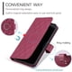 thumbnail image 2 of Funda Acolchada con Anilla y Correa para Samsung Galaxy S21 FE Slots para Tarjetas Rojo, 2 of 5