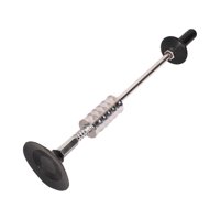 Magideal - Herramienta De Eliminación De Abolladuras De Coche, Herramienta De Reparación De Carrocería De Coche De Goma Metálica Fácil De Usar Para Eliminación , Gran Ventosa