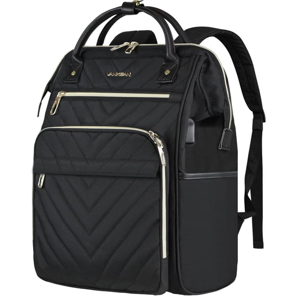 Mochila Para Portátil Impermeable De 17 Pulgadas Para Mujeres Y Hombres