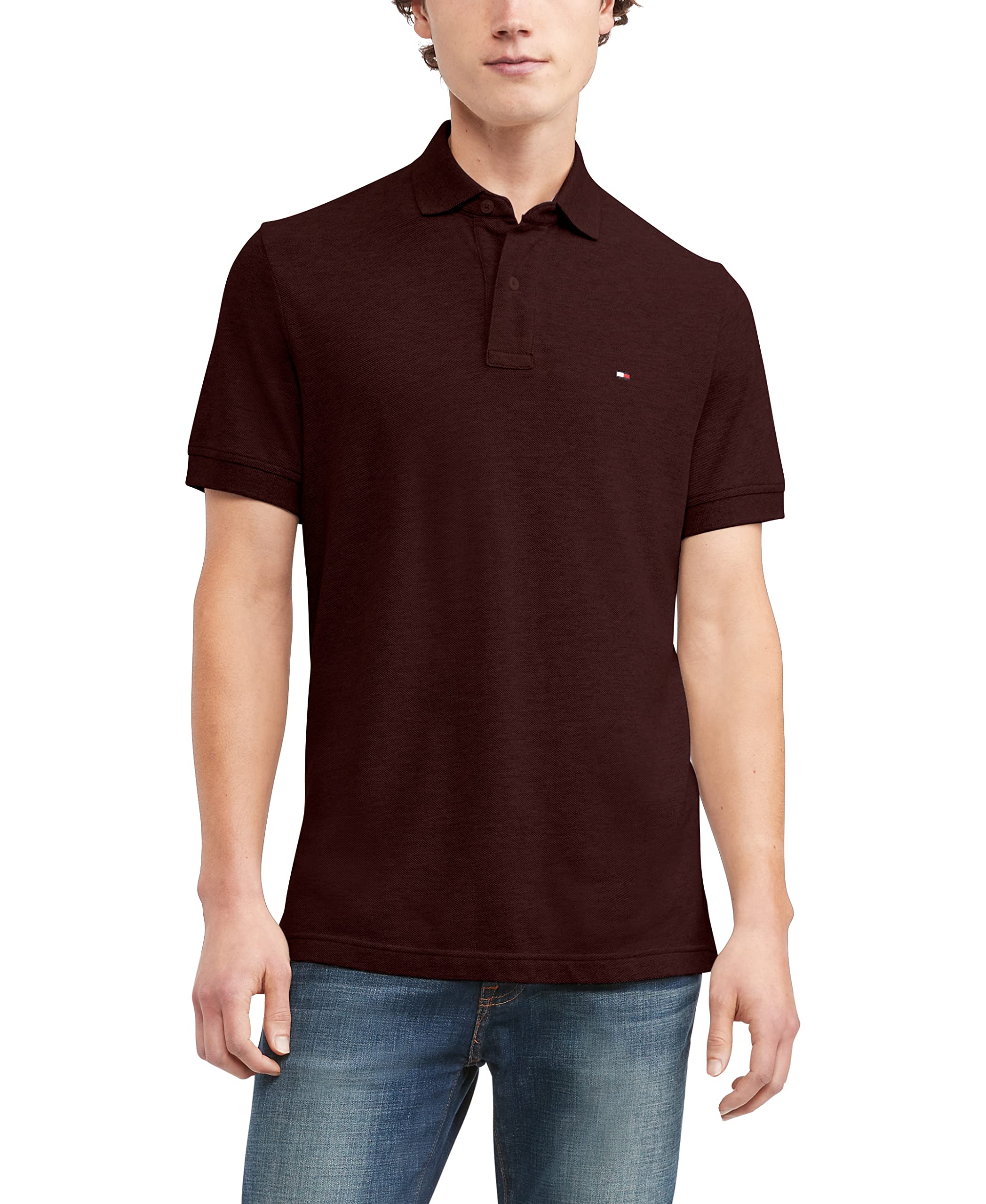 Polo Tommy Hilfiger De Manga Corta, Corte Clásico, Para Hombre