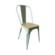 thumbnail image 1 of Pack de 2 Silla Tolix Asiento de Madera, 1 of 2
