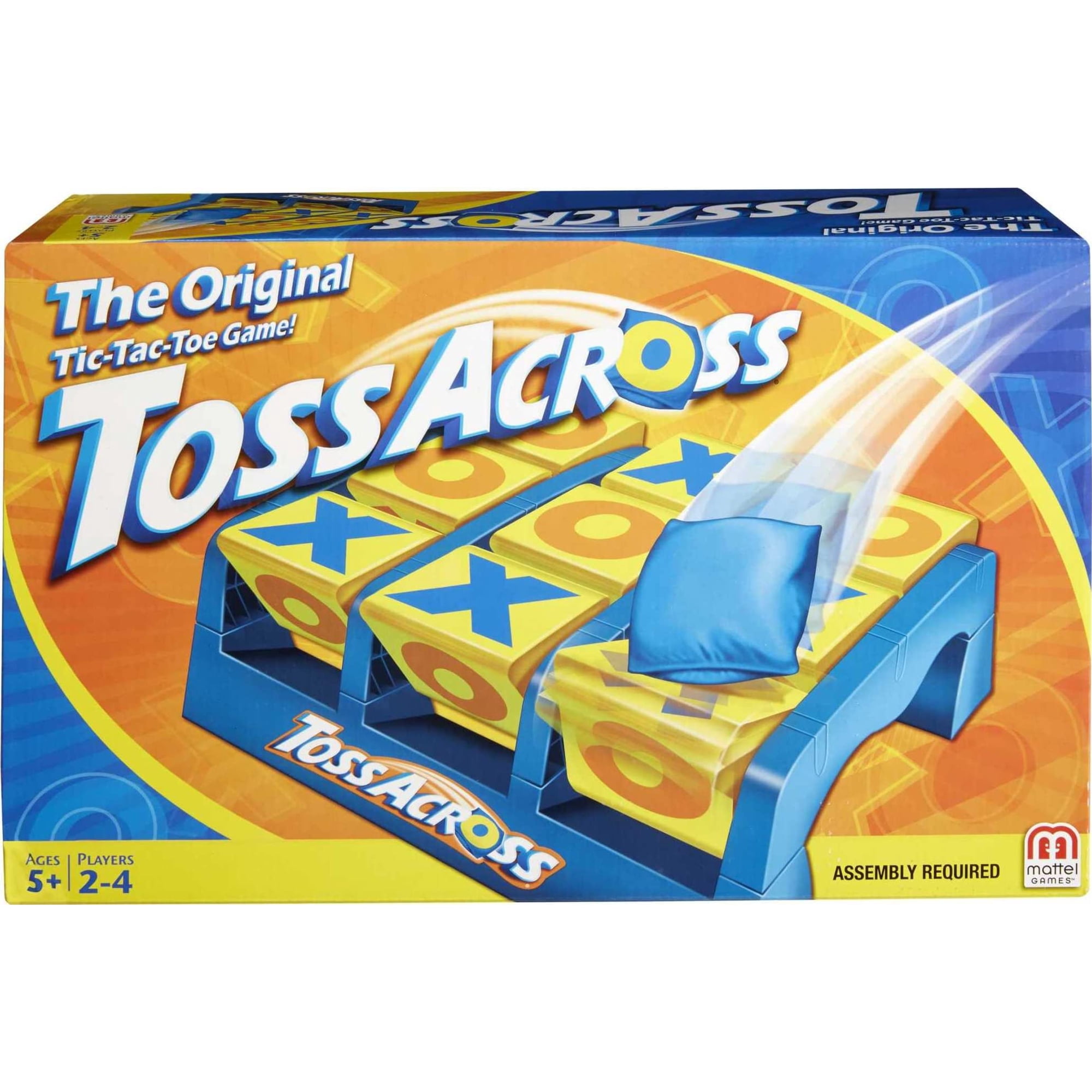 Juego Al Aire Libre Mattel Games Toss Across Kids Con Puf Toss
