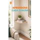 thumbnail image 5 of Repisas Flotante Beige Acabado Madera Pared 25cm Esquinera, 5 of 12