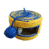 Genérico - Juguete Rascador Tambor Para Gatos Amarillo